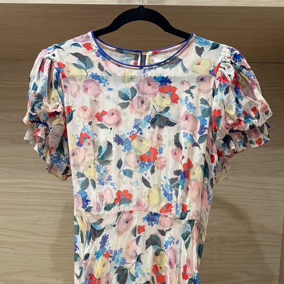 DÔEN (Doen) Floret Dress in Fleur Du Matin (Size Medium, Multicolor Floral) - Picture 4 of 8